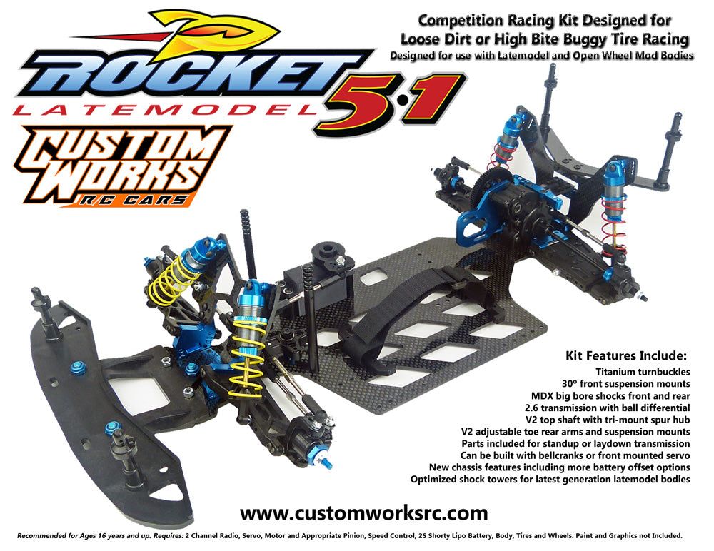 ROCKET 5.1 KIT for LM or Modified