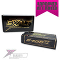 Exalt X-Rated 2S 135C HVX Hardcase Shorty Lipo Battery (7.6V/6400mAh) w/5mm Bullets (EXA3211)